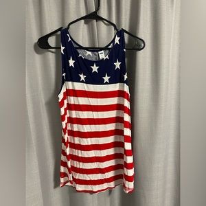 Old Navy American Flag Tank